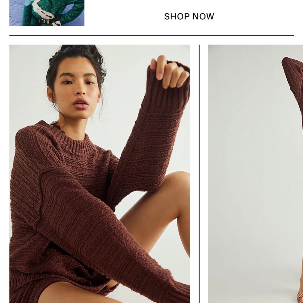 Free People Malibu sweater set - Picture 4 of 9